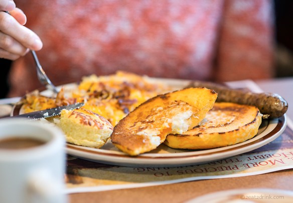 The Hobbit Hole breakfast. Yum!